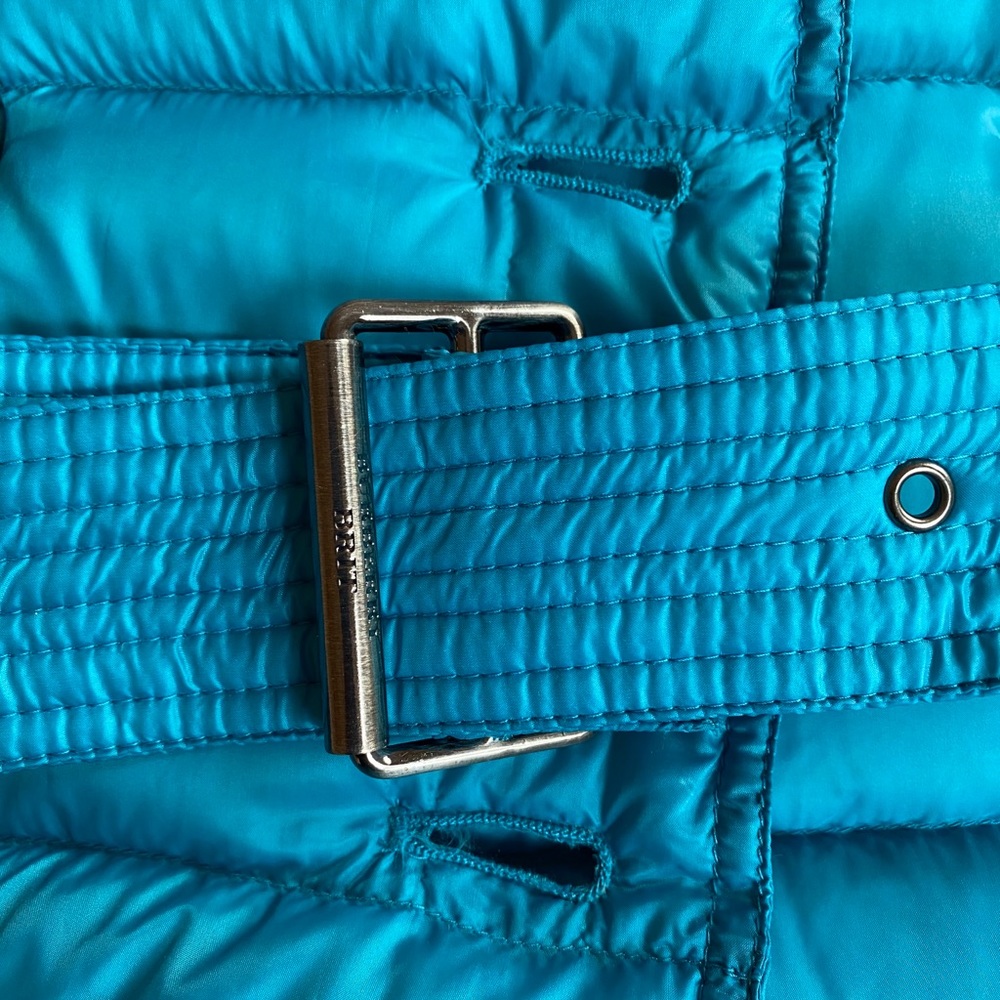 New Burberry Hooded Down Coat - Picture 6 of 11